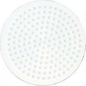 Hama midi perleplade lille rund - 1 stk 