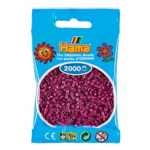 Hama mini perler, 2000 stk., blomme (82)