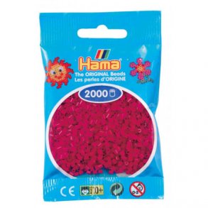 Hama mini perler, 2000 stk., vinrd (29)