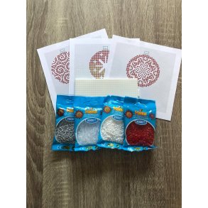 Julekugler stor -  Mix 1 