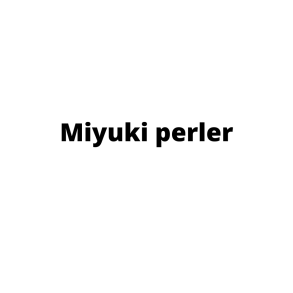 Miyuki perler
