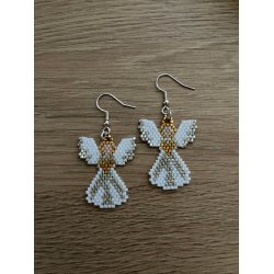 Engle reringe med guld 