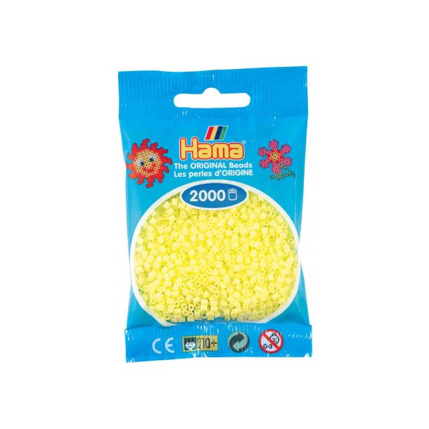 Hama mini perler, 2000 stk., pastel gul (43)