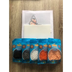 Lille sommerfugl - Orange