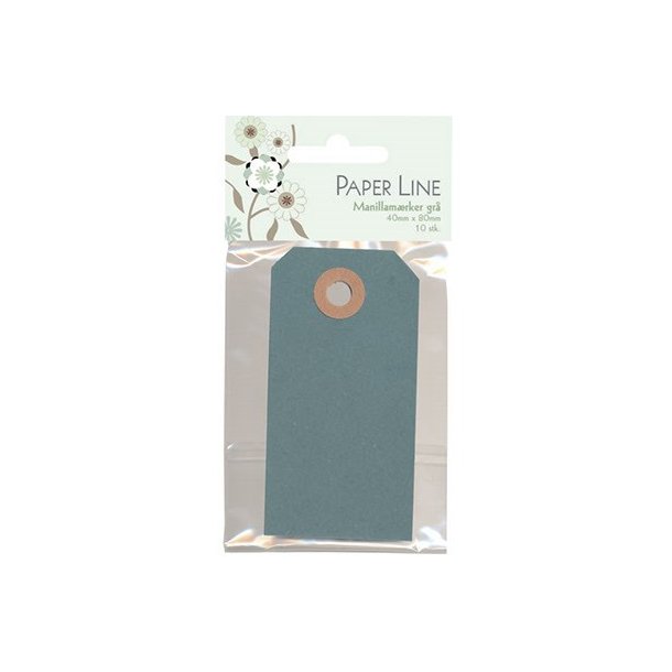 Manillamrke 40x80mm gr