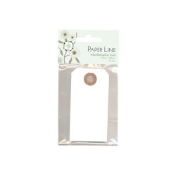 Manillamrke 40x80mm hvid 