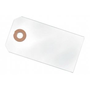 Manillam�rke 40x80mm hvid 