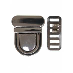 Taske metal ls - 30 x 19 cm - slv - 1 stk