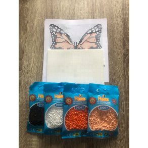 Stor sommerfugl - Orange