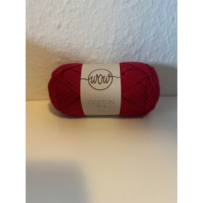 WoW bomuldsgarn 8/4 - Vinr�d
