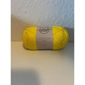 WoW bomuldsgarn 8/4 - Gul