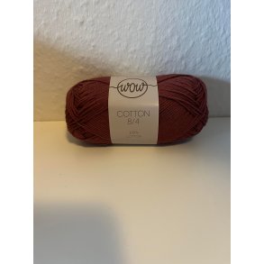 WoW bomuldsgarn 8/4 - Brun 