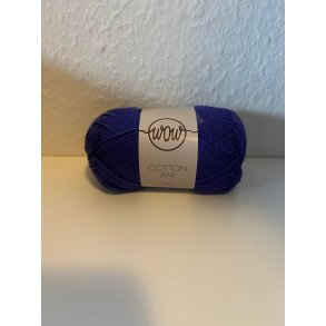 WoW bomuldsgarn 8/4 - M�rk lilla