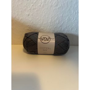 WoW bomuldsgarn 8/4 - M�rk gr�