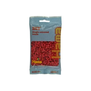 Hama midi perler, 1000 stk., Kirsebrrd (114)