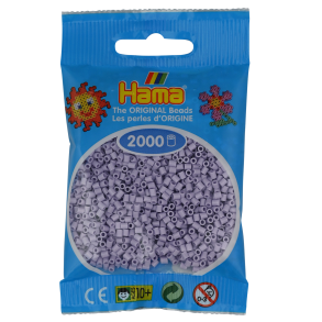 Hama mini perler, 2000 stk., Lys Lavendel (106)