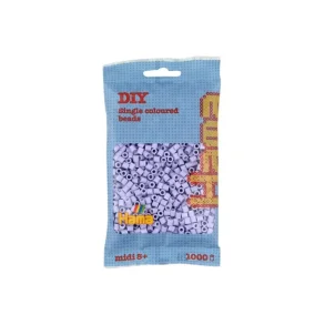 Hama midi perler, 1000 stk., Lys lavendel (106)