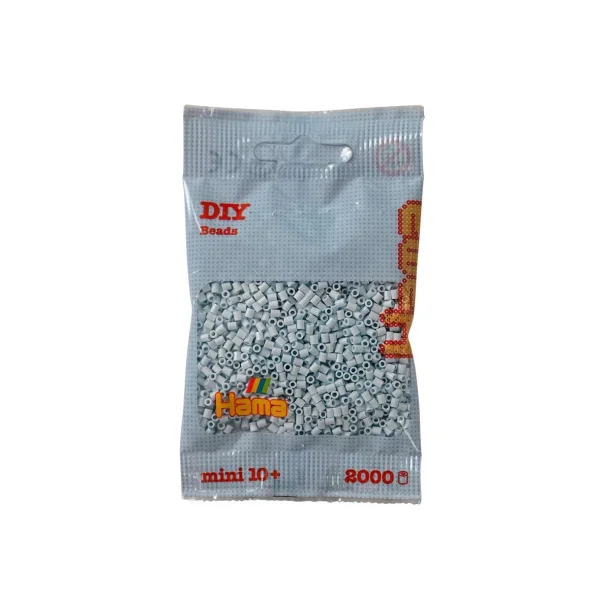 Hama mini perler, 2000 stk., St�vet bl� (120)