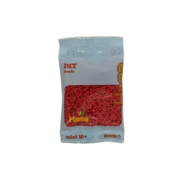 Hama mini perler, 2000 stk., Kirsebrrd (114)