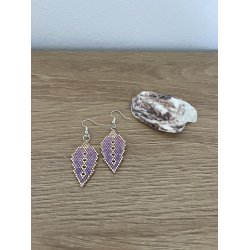 Blade reringe - lilla 