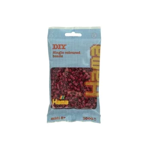 Hama midi perler, 1000 stk., Mrk kirsebr (118)