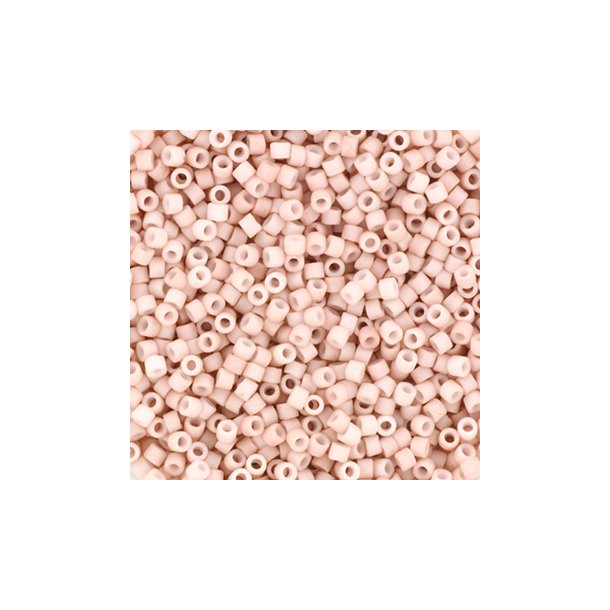 Miyuki delica perler, 11/0, 4 g, DB-1515 Opaque matte pink champagne