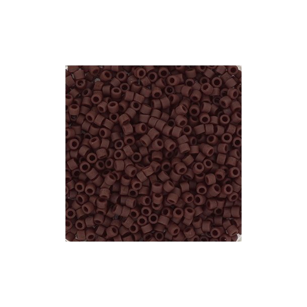 Miyuki delica perler, 11/0, 4 g, DB-1584 Opaque matte currant