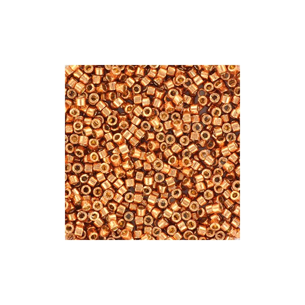 Miyuki delica perler, 11/0, 4 g, DB-1836 Duracoat galvanized muscat