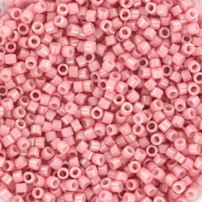 Miyuki delica perler, 11/0, 4 g, DB-1906 Opaque rosewater 