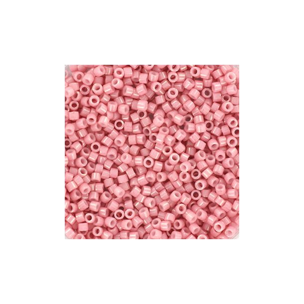 Miyuki delica perler, 11/0, 4 g, DB-1906 Opaque rosewater 