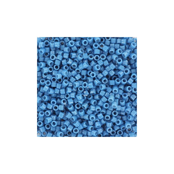 Miyuki delica perler, 11/0,4 g, DB-2135 Duracoat opaque dyed juniper