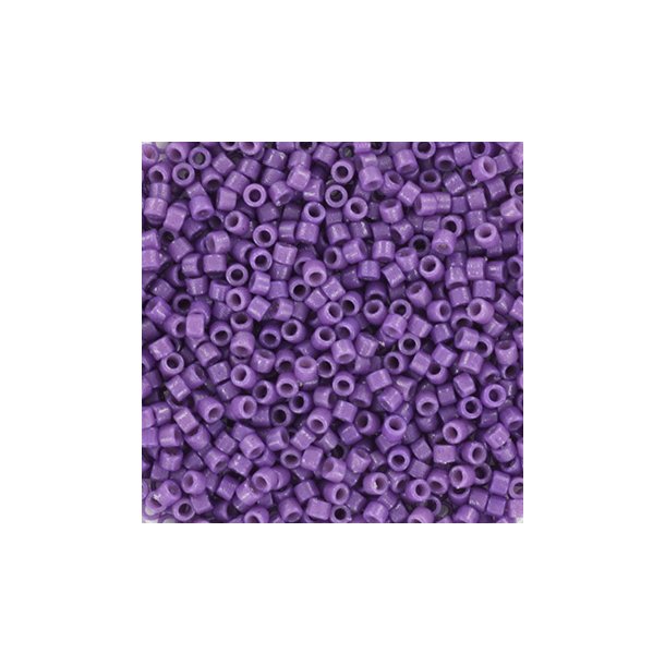 Miyuki delica perler, 11/0, 4 g, DB-2140 Duracoat opaque dyed anemone