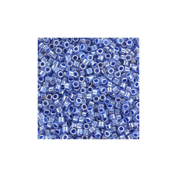Miyuki delica perler, 11/0, 4 g, DB-243 Ceylon blue