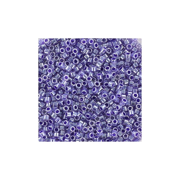 Miyuki delica perler, 11/0, 4g, DB-250 ceylon amethyst 