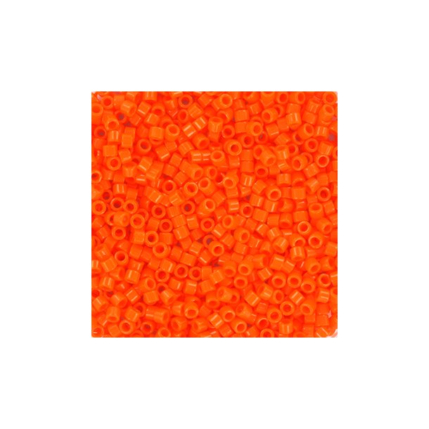 Miyuki delica perler, 11/0, 4 g, DB-722 Opaque orange