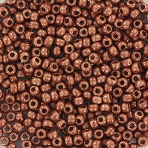 Miyuki seed beads, 11/0, 3 g, SB-4212F Duracoat galvanized matte dark berry