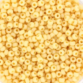 Miyuki seed beads, 11/0, 3 g, SB-493 Opaque pear