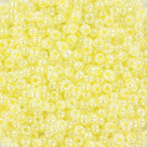 Miyuki seed beads, 11/0,3 g, SB-514 Ceylon lemon ice