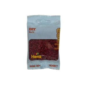 Hama mini perler, 2000 stk., Mrk kirsebr (118)