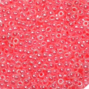 Miyuki seed beads, 11/0, 3 g, SB-535 ceylon carnation pink