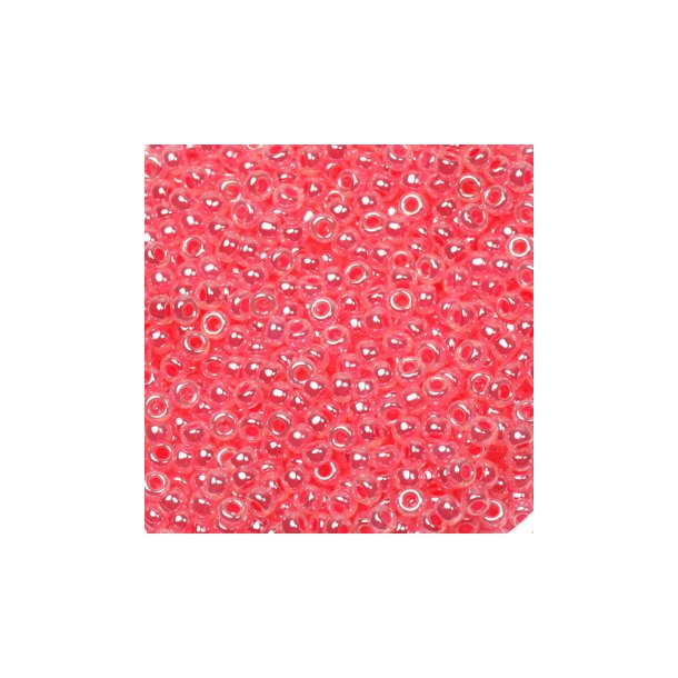 Miyuki seed beads, 11/0, 3 g, SB-535 ceylon carnation pink