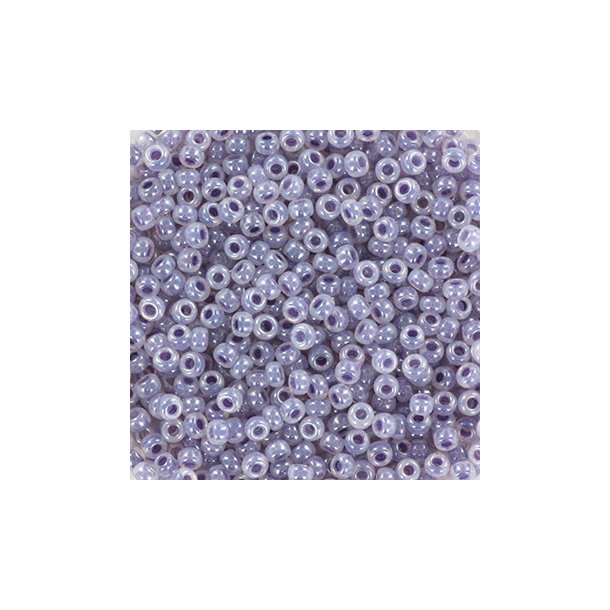 Miyuki seed beads, 11/0, 3 g, SB-525 ceylon purple